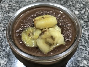 crème chocolat banane